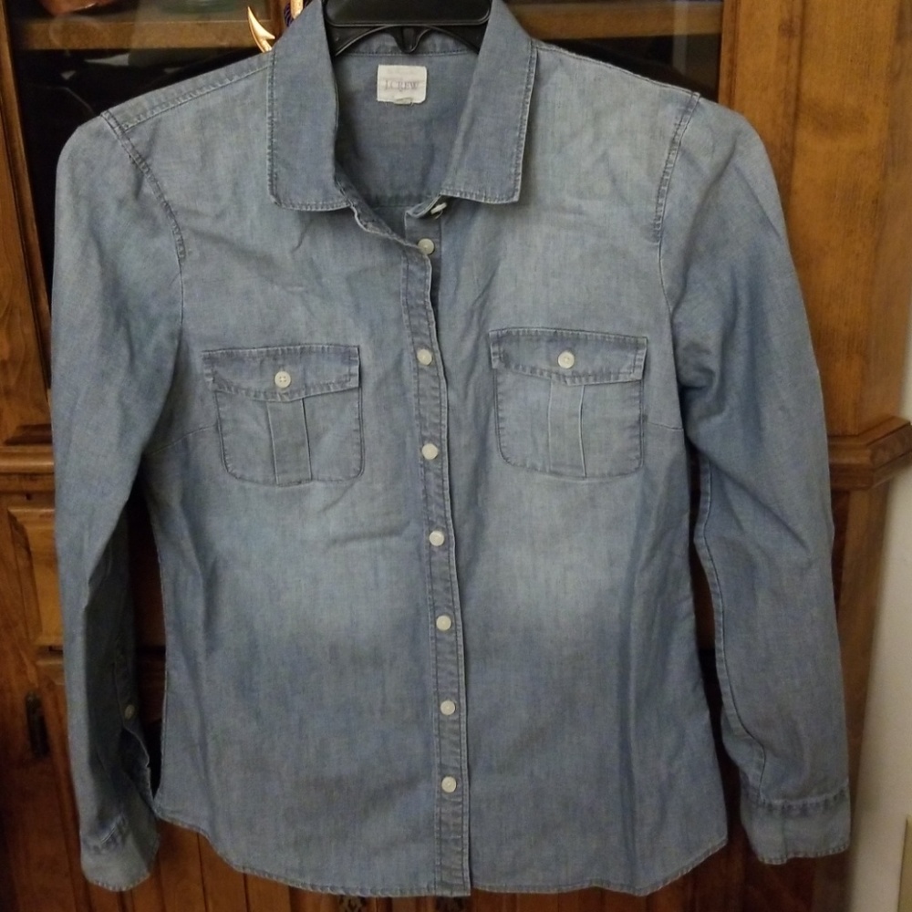 Denim shirt by J. Crew
